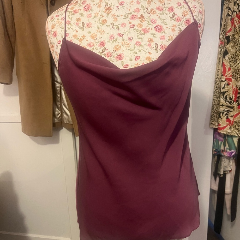 Silky top. Soft and very sexy on